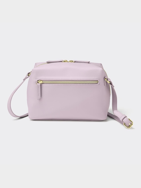 ライト&ソフトレザータッチショルダーバッグ