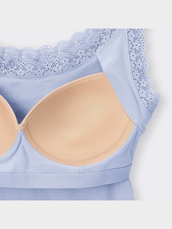 ブラフィールリブレースタンクトップ