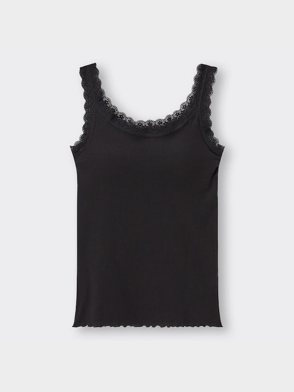 ブラフィールリブレースタンクトップ