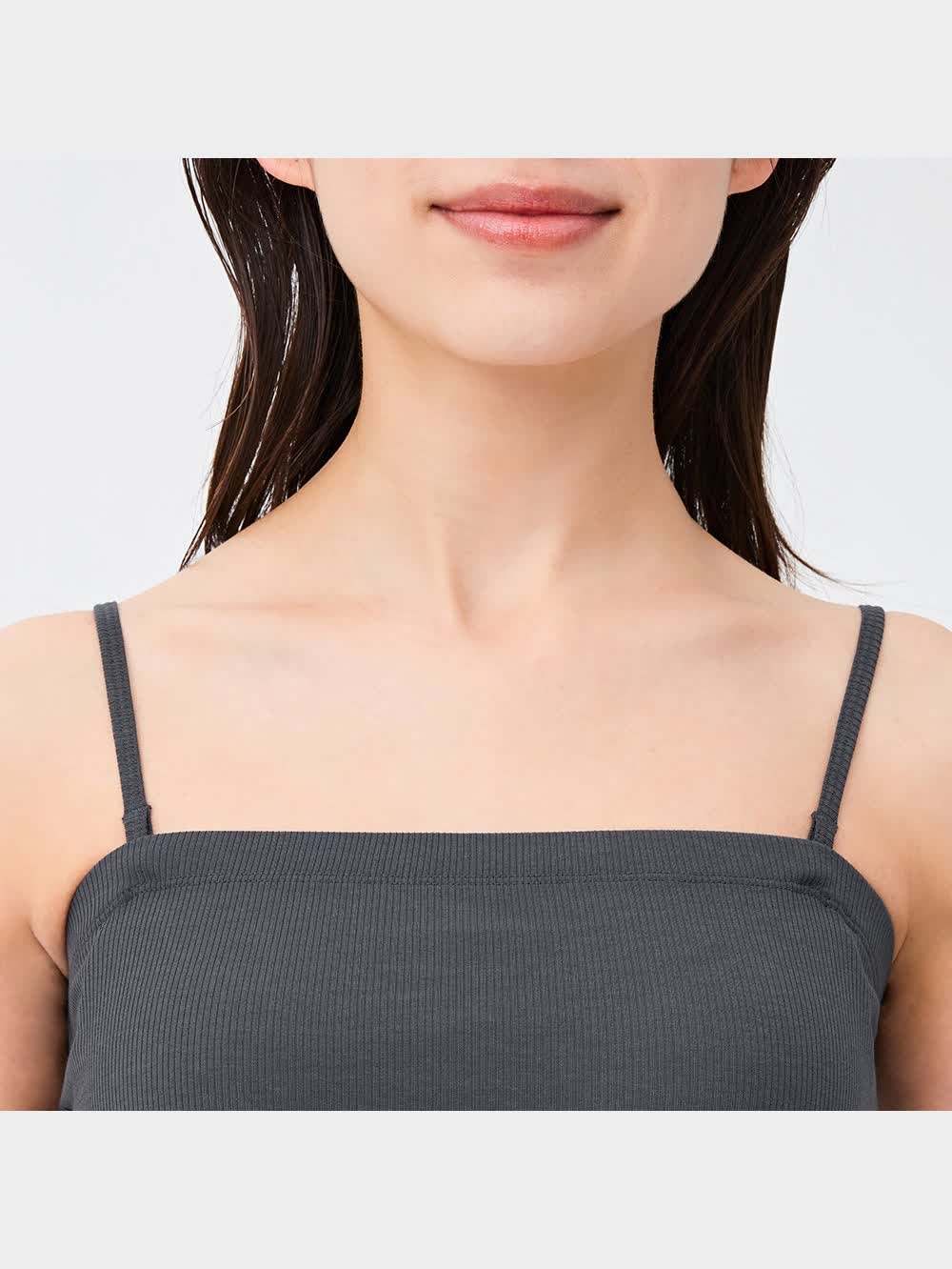 【一点物】▪️ノスタルジックなオブジェ▪️高さ約40cm▪️ GU公式 | ブラフィールリブチューブトップ