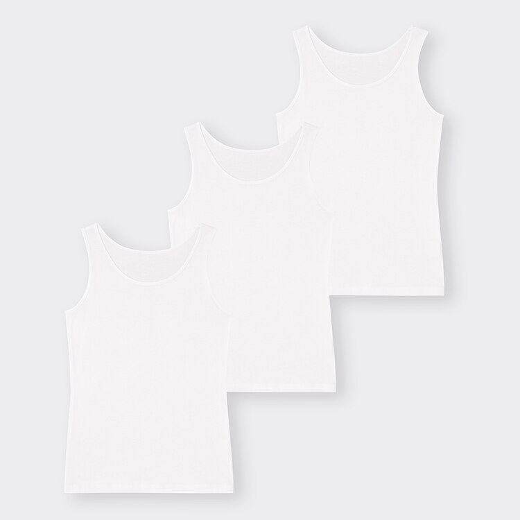GU公式 タンクトップ3P
