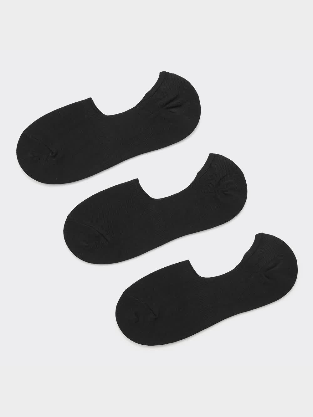 GU公式 | カバーソックス3P(メンズ)
