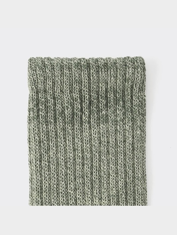 ハイアンクルソックス(リブ)