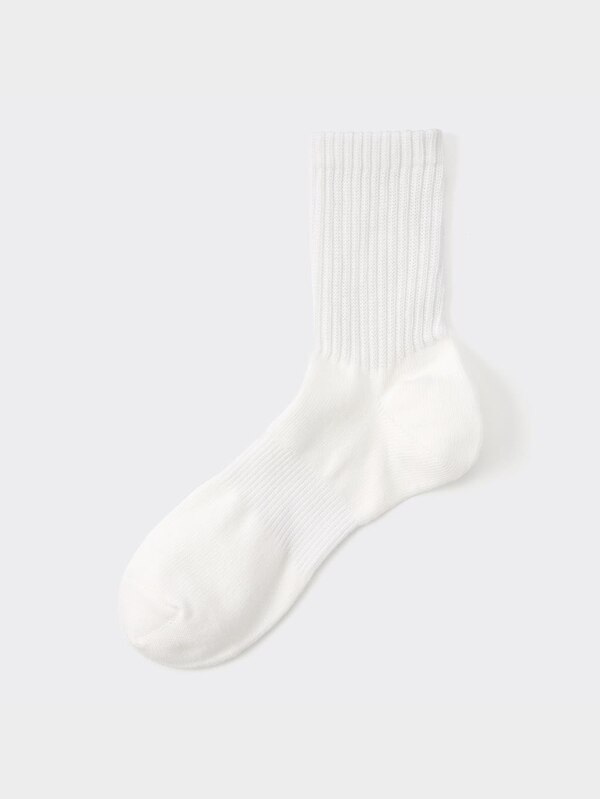 ハイアンクルソックス(リブ)