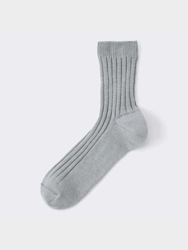 ハイアンクルソックス(ローゲージリブ)