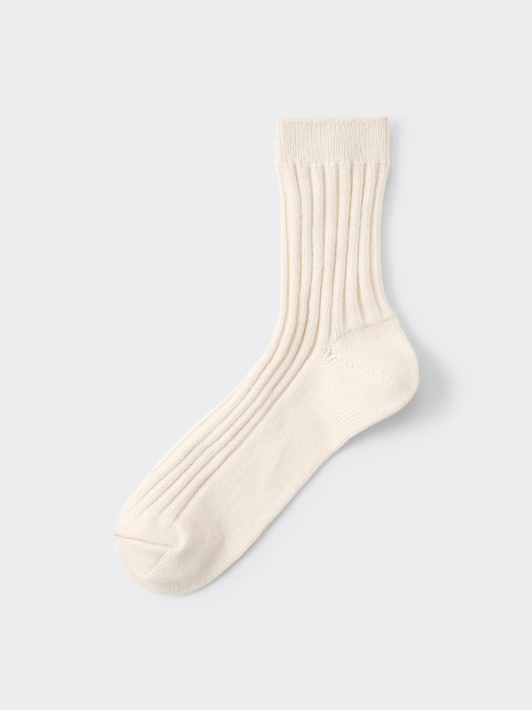 ハイアンクルソックス(ローゲージリブ)