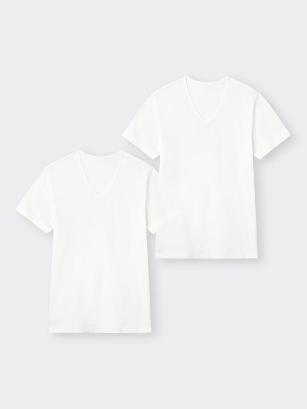インナーVネックT(半袖)2P