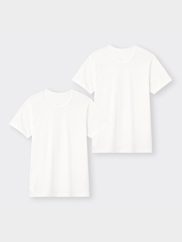 インナークルーネックT(半袖)2P