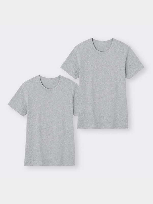 インナークルーネックT(半袖)2P