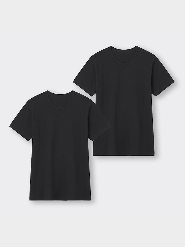 インナークルーネックT(半袖)2P