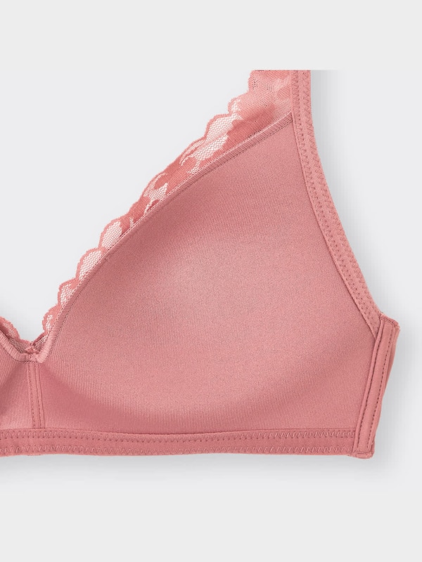 フェザーフィットブラ(ノンワイヤー)(レース)