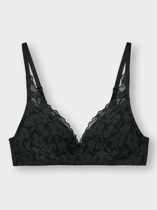 フェザーフィットブラ(ノンワイヤー)(レース)