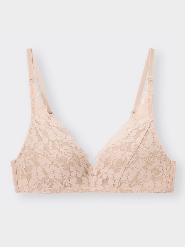 フェザーフィットブラ(ノンワイヤー)(レース)