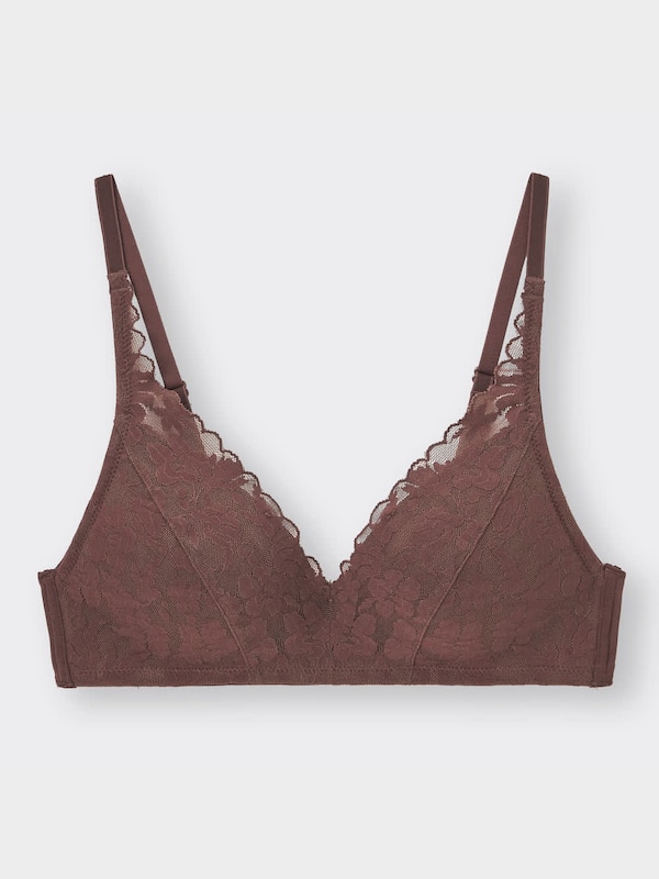 フェザーフィットブラ(ノンワイヤー)(レース)