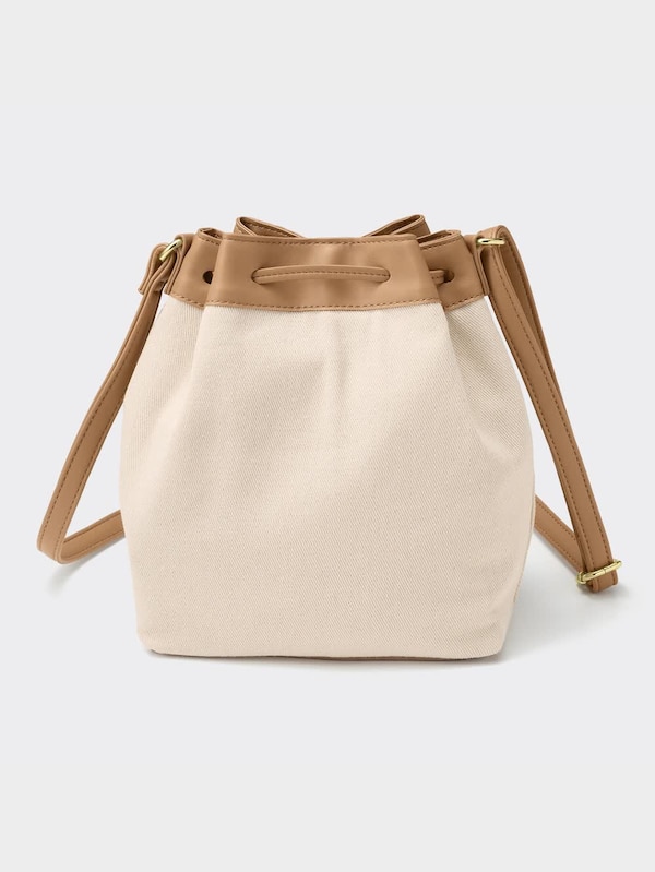 キャンバスドローストリングバ  ッグ