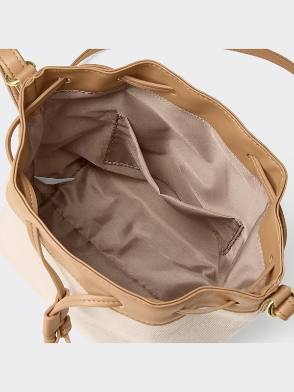 キャンバスドローストリングバッグ