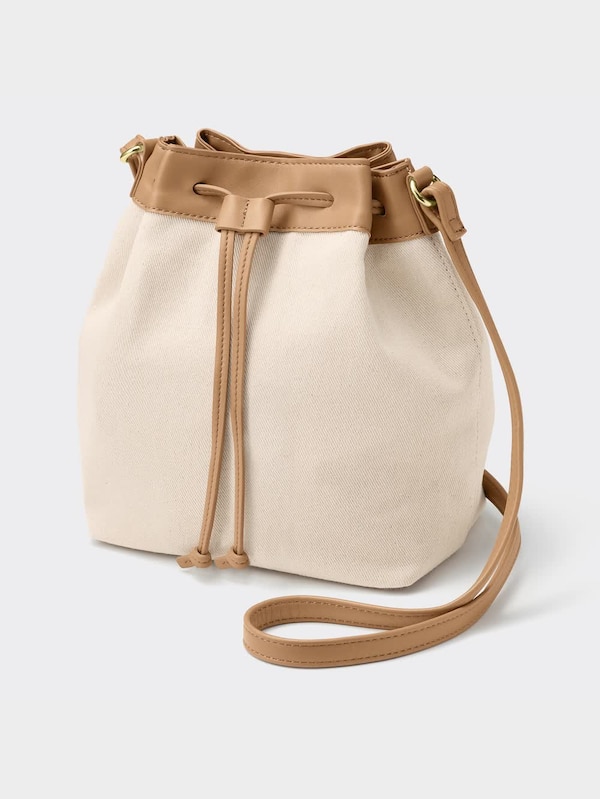 キャンバスドローストリングバッグ