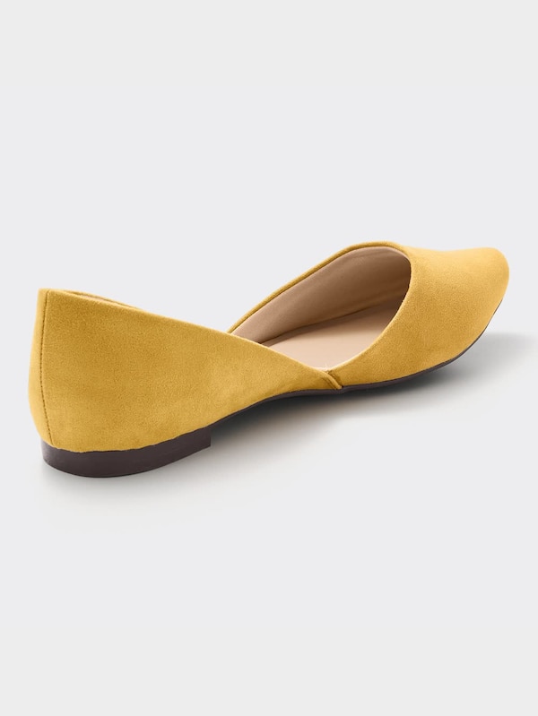 マシュマロセパレートフラットパンプス