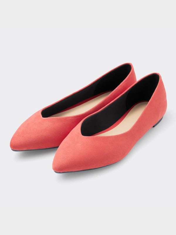 マシュマロフラットパンプス+E