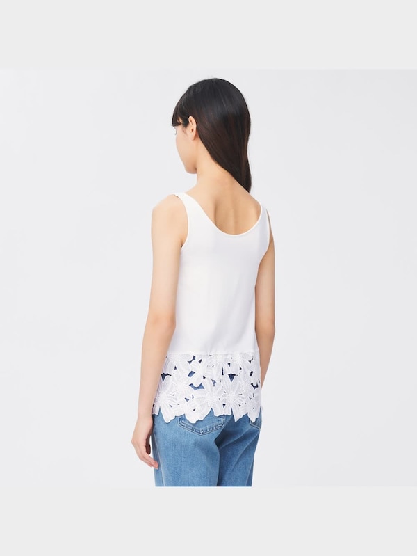 ブラフィールペプラムタンクトップ(レース)+E