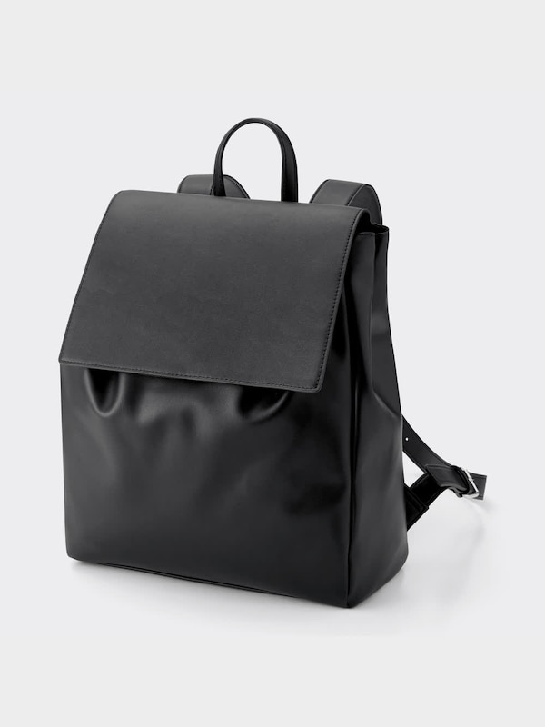 ライト&ソフトレザータッチバックパック+E