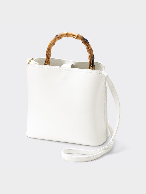 バンブーハンドルバッグ+E