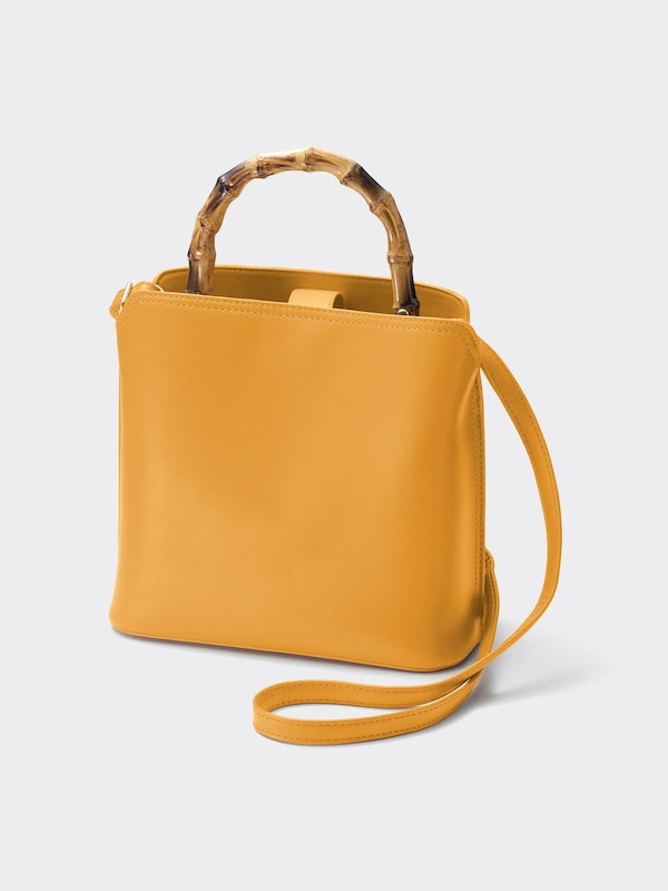 バンブーハンドルバッグ+E