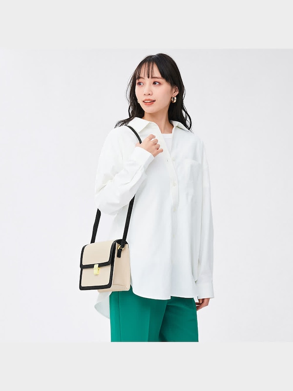 キャンバスミニショルダーバッグ+E