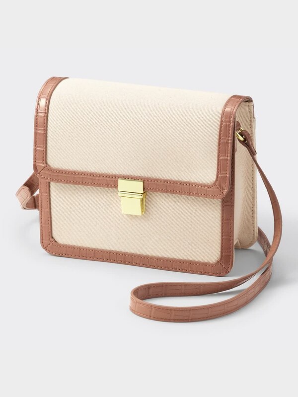 キャンバスミニショルダーバッグ+E