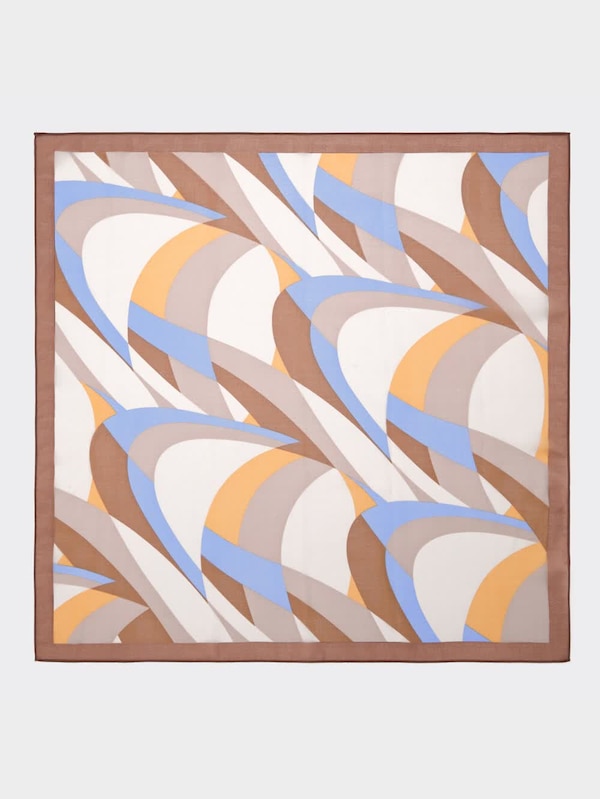 幾何学スカーフ