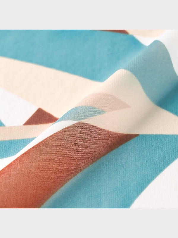 幾何学スカーフ