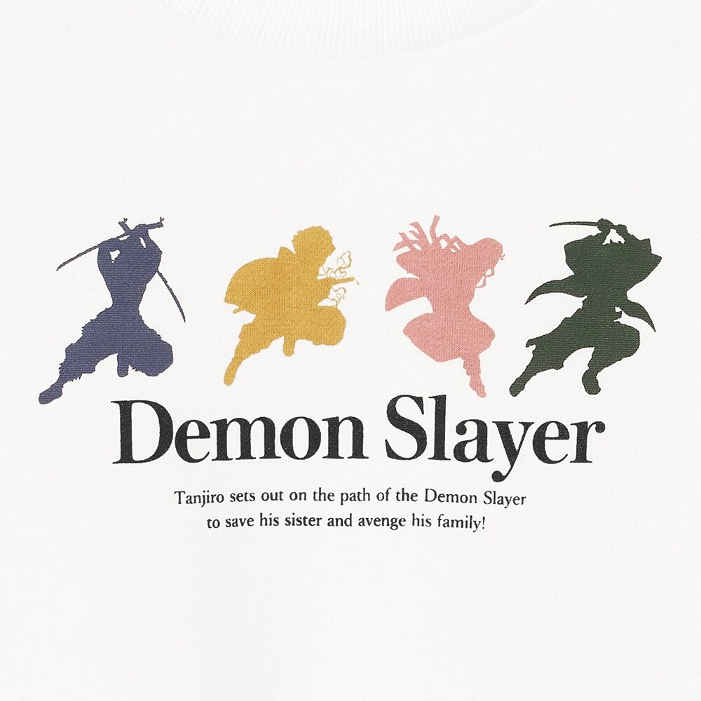 KIDS(男女兼用)スウェットプルオーバー Demon Slayer 4+X