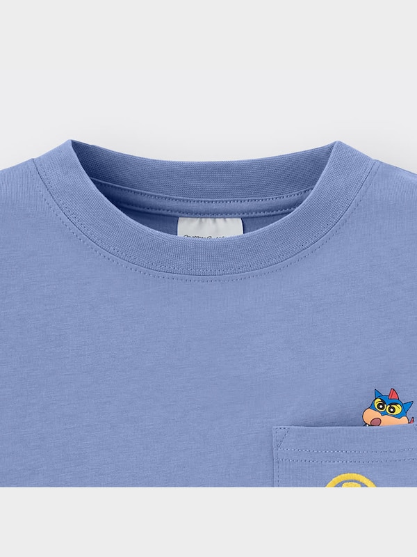 KIDS(男女兼用)グラフィックT(半袖) CRAYON SHINCHAN 2+X