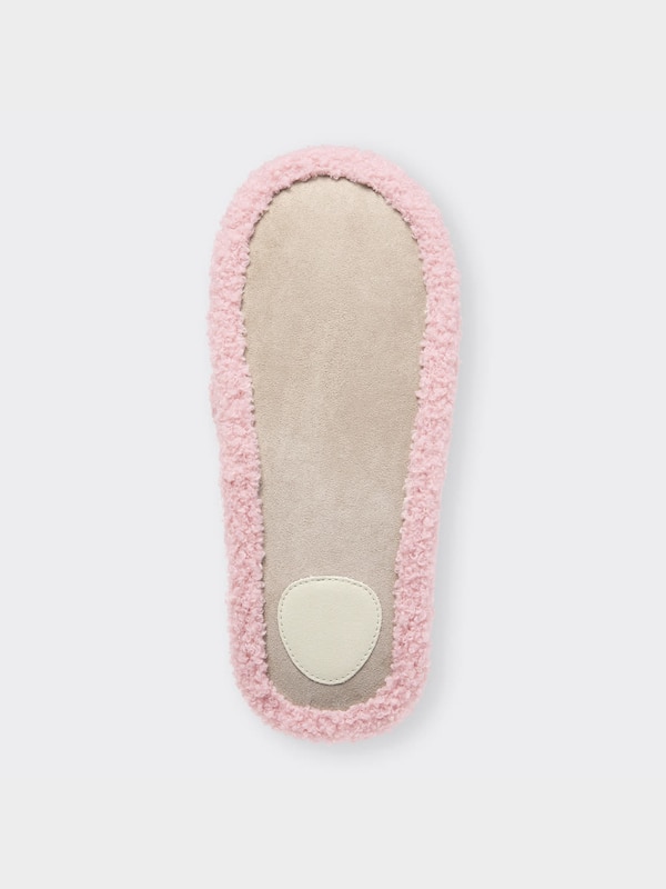 オープントゥルームシューズ