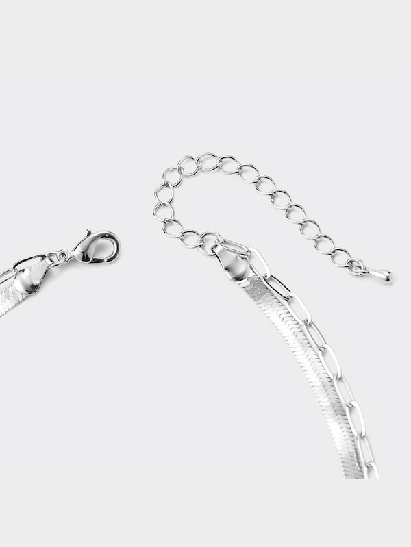 スネークチェーンネックレス