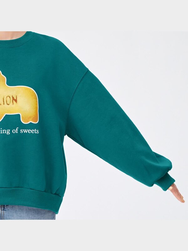 スウェットプルオーバー(長袖) TABEKKO DOUBUTSU 1