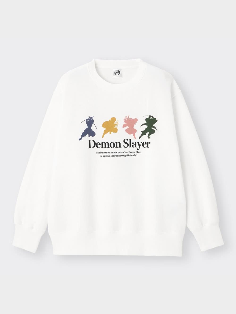 GU公式 | スウェットシャツ(長袖) Demon Slayer 1