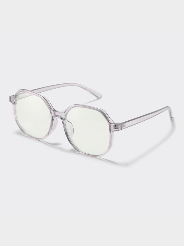 ブルーライトカットオクタゴンファッショングラス