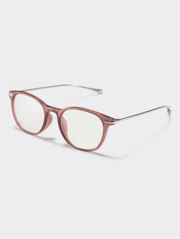 ブルーライトカットメタルコンビネーションファッショングラス