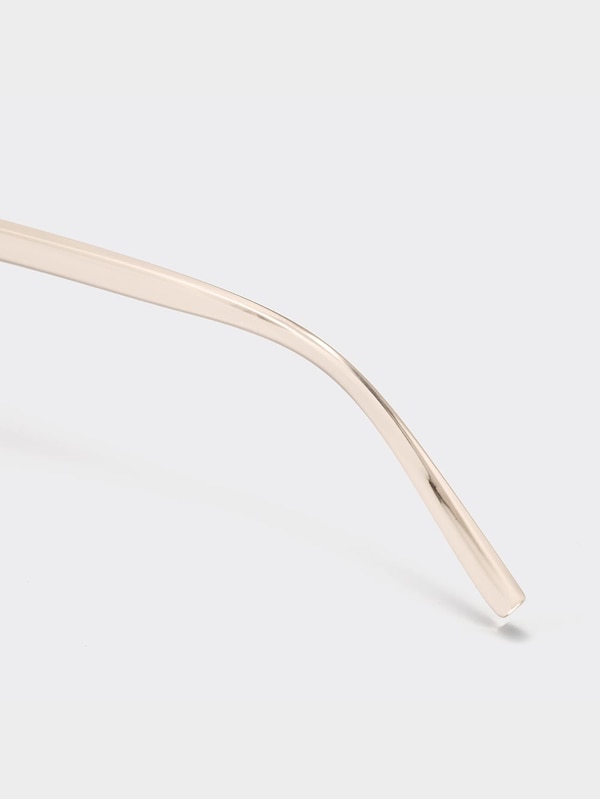 セミスクエアファッショングラス