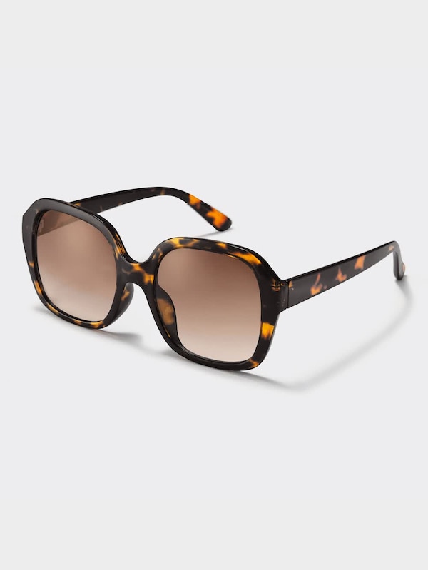 ビッグスクエアファッショングラス