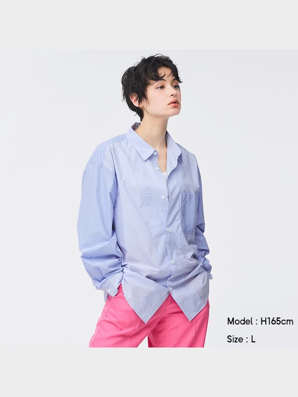 リラックスフィットシャツ(長袖)(クレイジー)