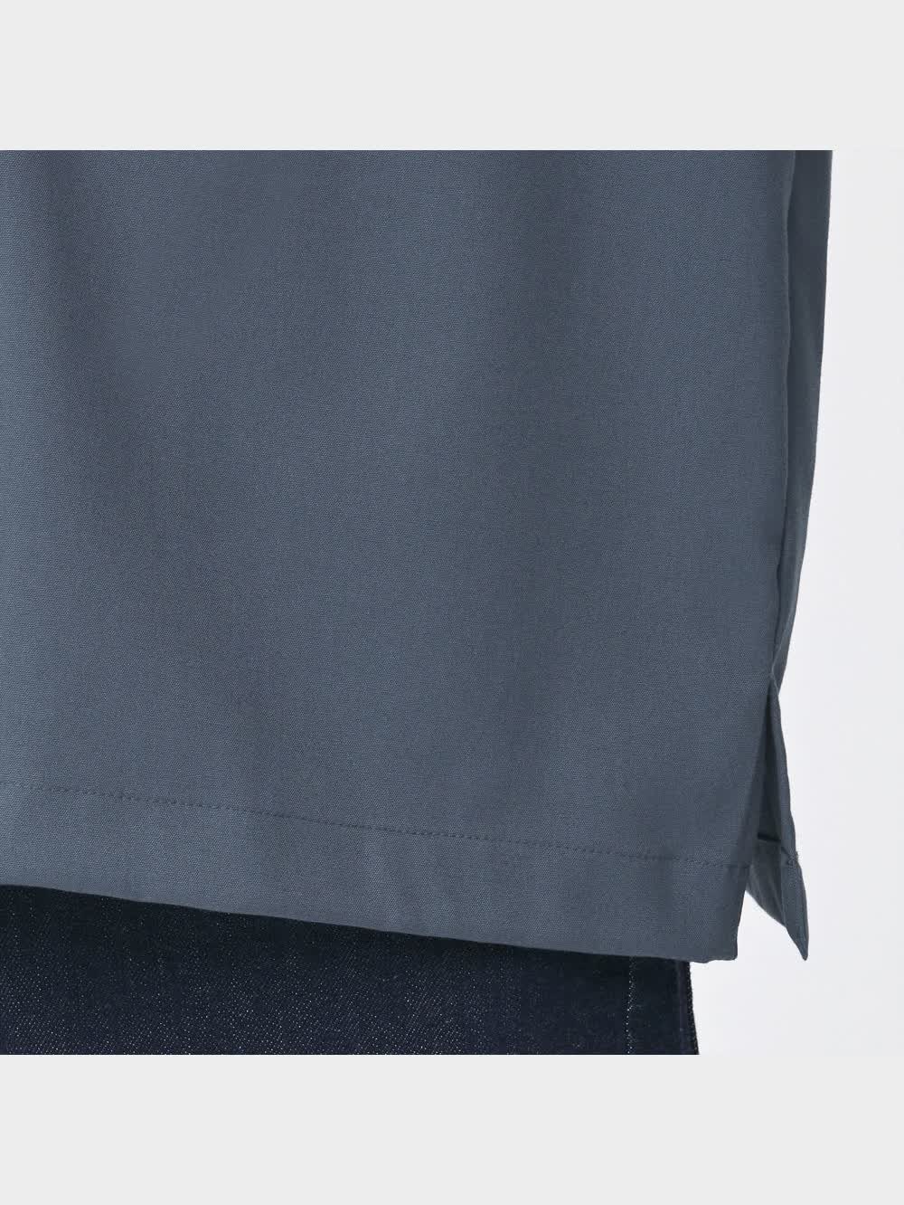 GU公式 | オープンカラーシャツ(長袖)(セットアップ可能)