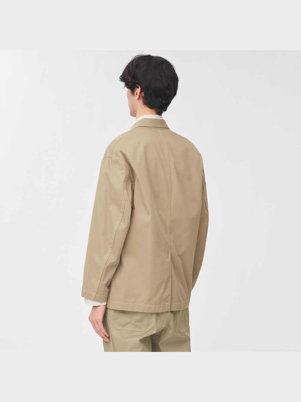 GU公式 | ツイルオーバーサイズジャケットNT+E(セットアップ可能)