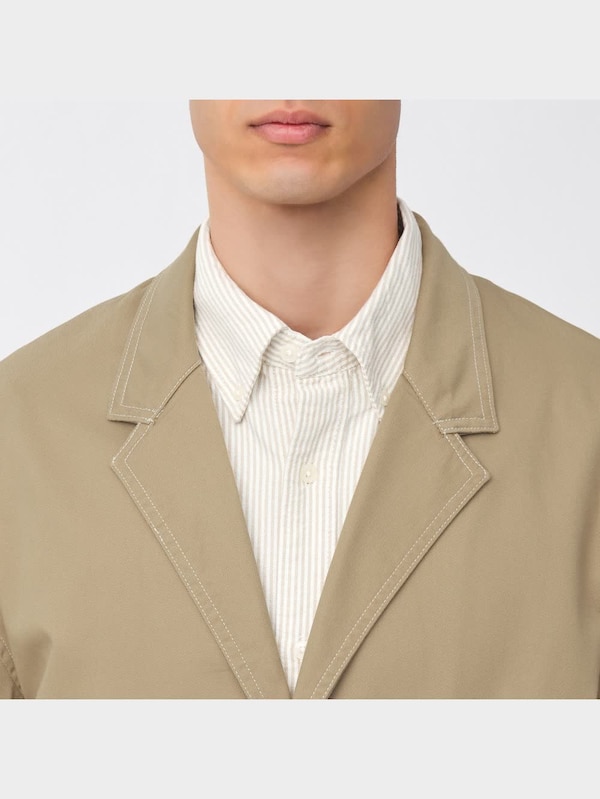 ツイルオーバーサイズジャケットNT+E(セットアップ可能)