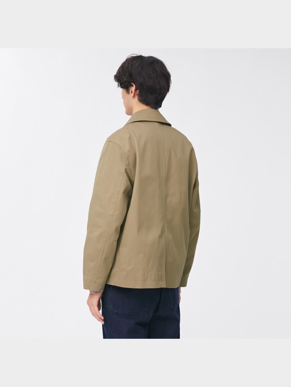 GU公式 | オーバーサイズショートピーコートNT+E