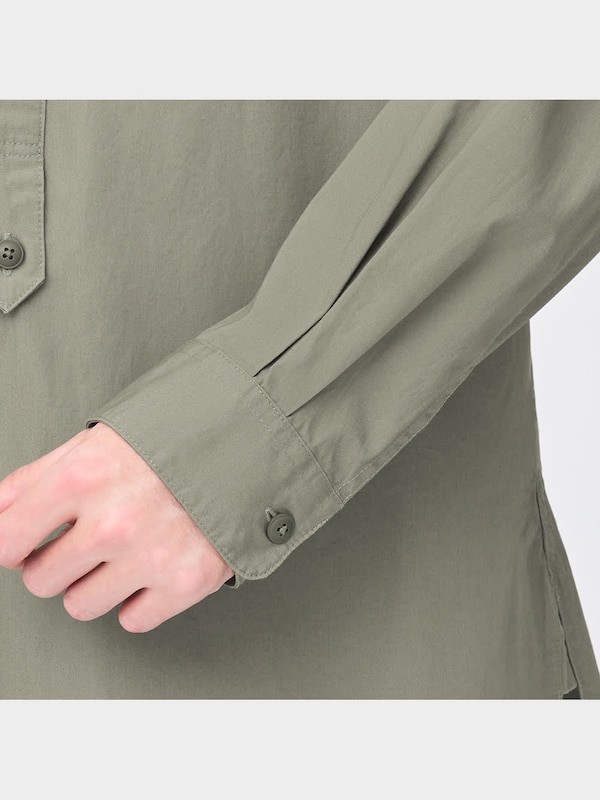 オーバーサイズグランパシャツ(長袖)