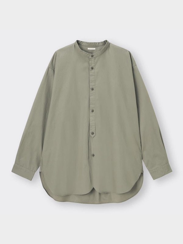 オーバーサイズグランパシャツ(長袖)
