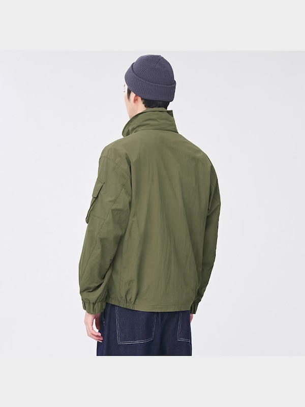 スタンドカラーオーバーサイズブルゾン