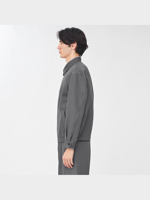 ジップアップリラックスフィットブルゾン(セットアップ可能)